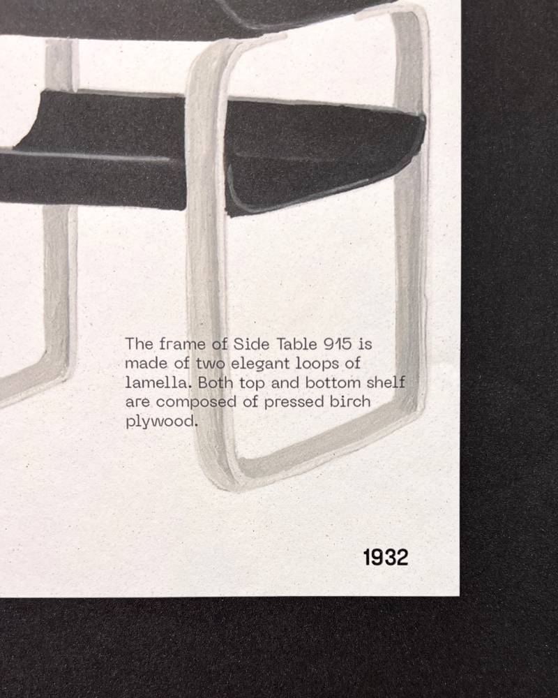 SIDE TABLE BY ALVAR AALTO, 1932