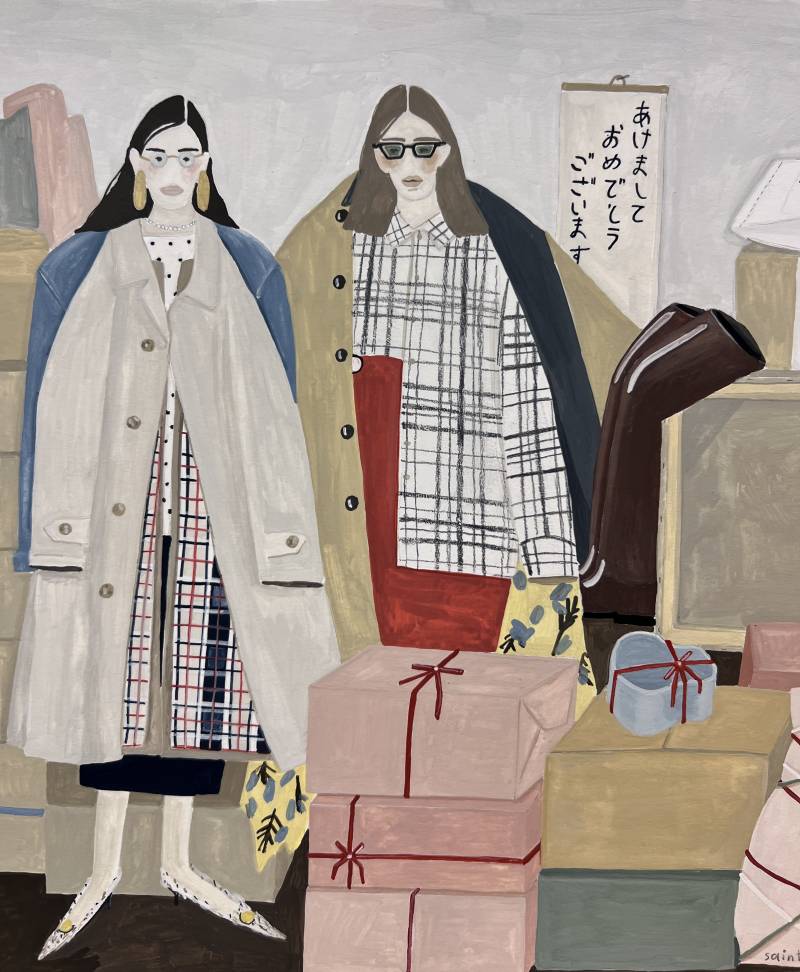 GIRLS IN BALENCIAGA GARMENTS, DECEMBER MOOD